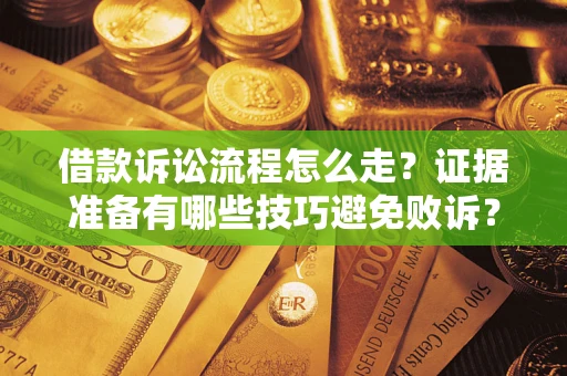 济南借款诉讼流程怎么走？证据准备有哪些技巧避免败诉？