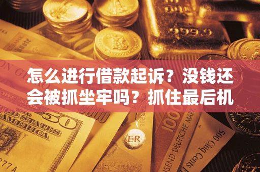 济南怎么进行借款起诉？没钱还会被抓坐牢吗？抓住最后机会！