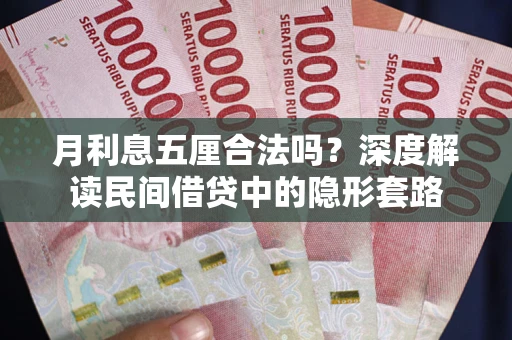 济南月利息五厘合法吗？深度解读民间借贷中的隐形套路