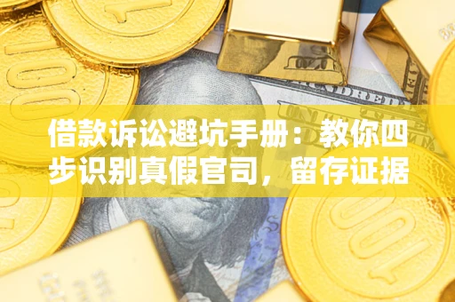 济南借款诉讼避坑手册：教你四步识别真假官司，留存证据不踩雷