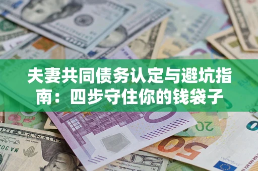 济南夫妻共同债务认定与避坑指南：四步守住你的钱袋子