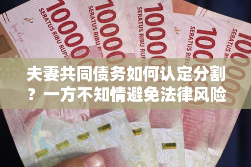 济南夫妻共同债务如何认定分割？一方不知情避免法律风险必看！